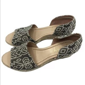 French Sole FS / NY Rapture Espadrille Sandal 8.5